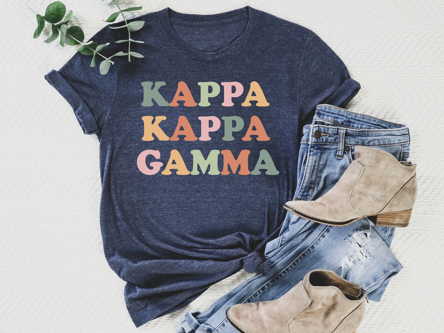 Kappa Kappa Gamma Bright and Proud Sorority T-shirt _ 431g