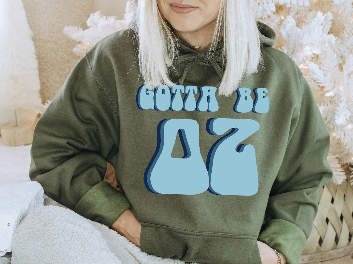 Delta Zeta They've Gotta Be Sorority Hoodie _ 349g