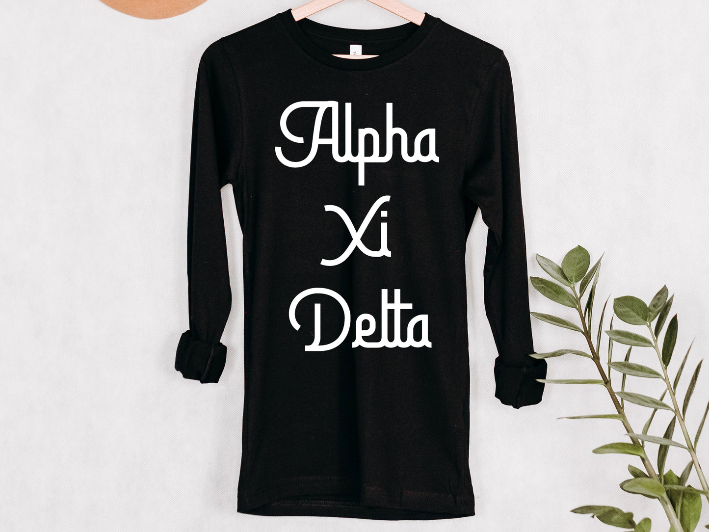 Alpha Xi Delta All About That Pop Sorority Long Sleeve T-shirt _ 2689g