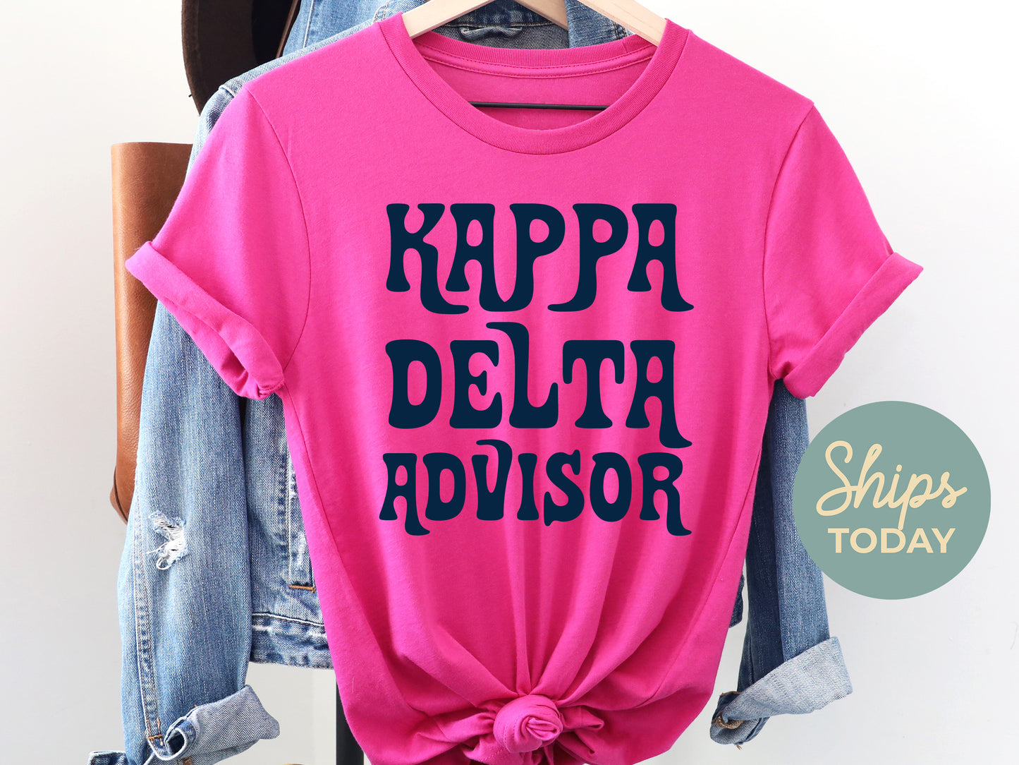 Kappa Delta Best Advisor Sorority T-shirt _ 3113g