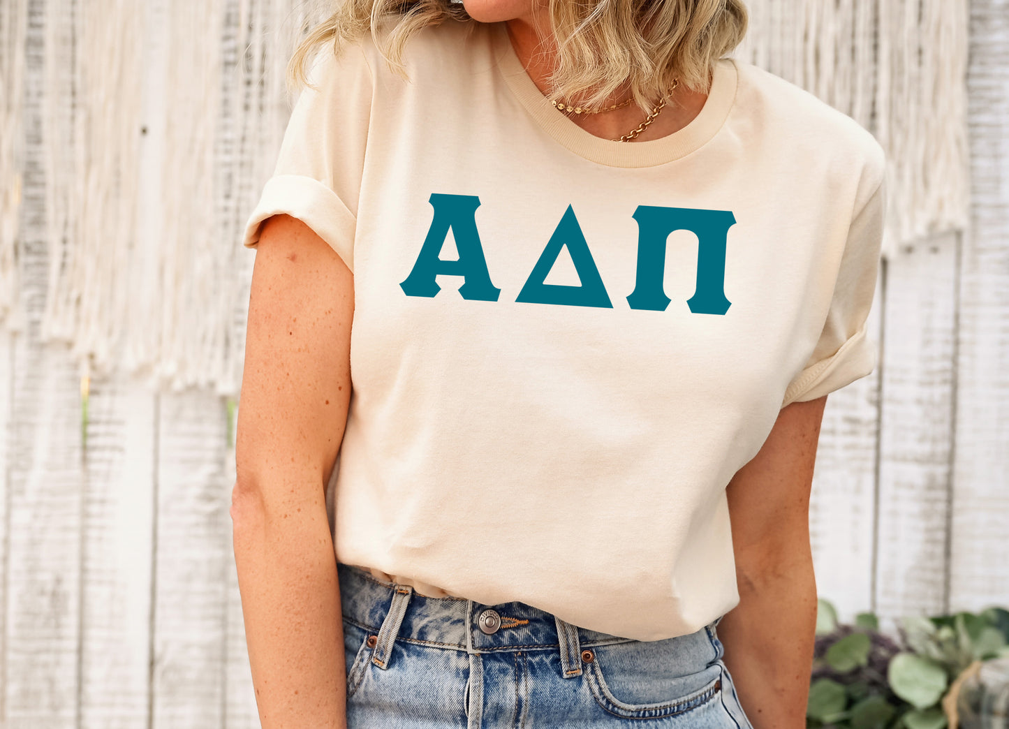 Alpha Delta Pi Back to the Basics Sorority T-shirt _ 623g