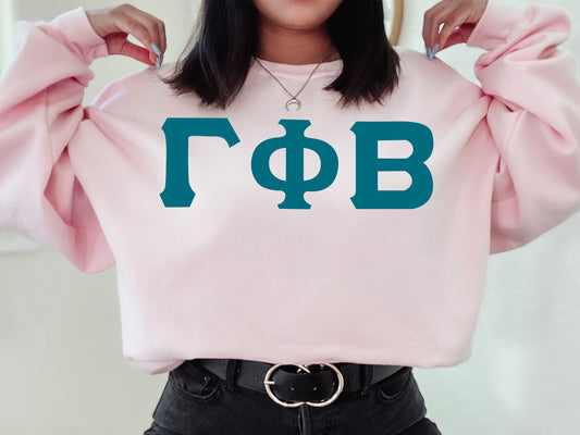 Gamma Phi Beta Back to the Basics Sorority Sweatshirt _ 636g