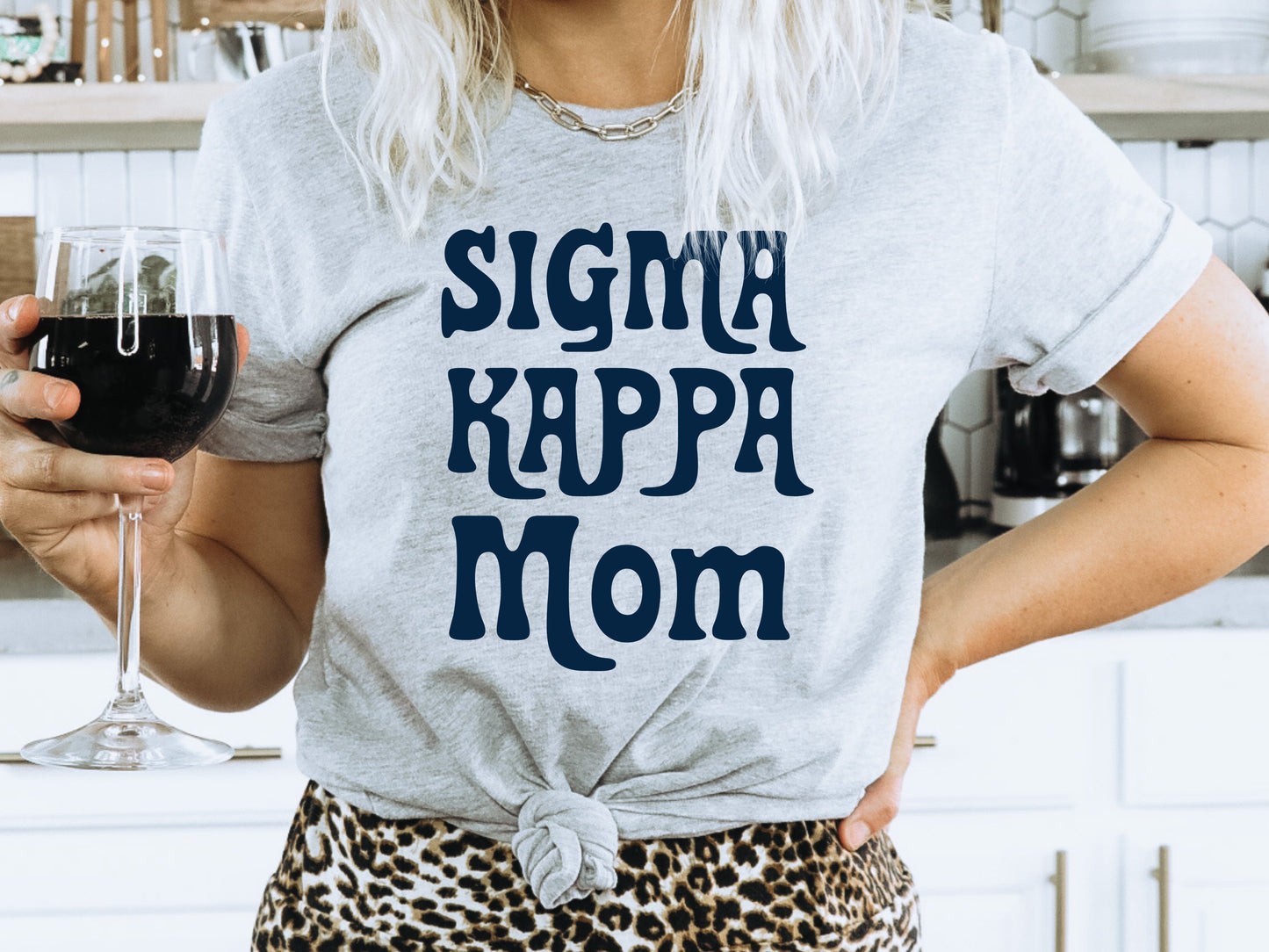 Sigma Kappa Got it from my Mom Sorority T-shirt _ 3093g