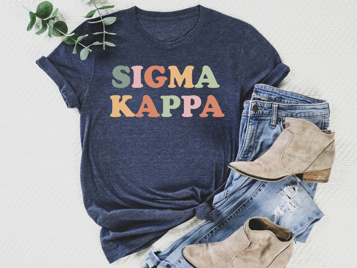 Sigma Kappa Bright and Proud Sorority T-shirt _ 436g