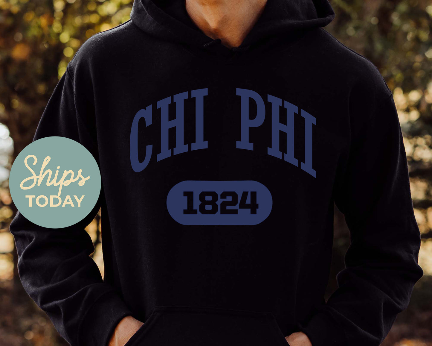 Chi Phi Fraternal Arch Fraternity Hoodie _ 913g