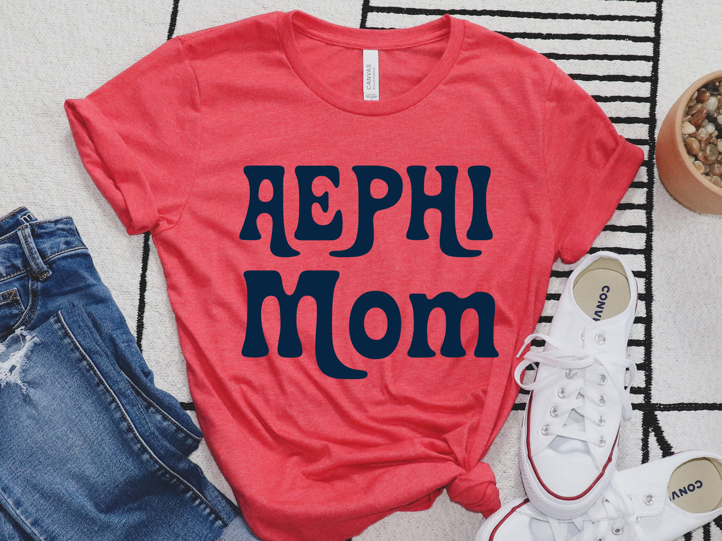 Alpha Epsilon Phi Got it from my Mom Sorority T-shirt _ 3073g