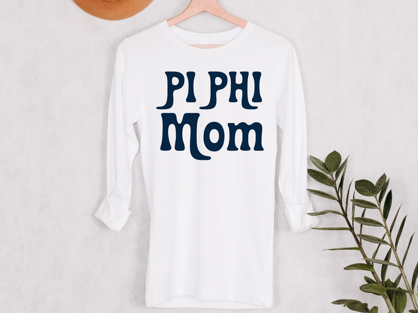 Pi Beta Phi Got it from my Mom Sorority Long Sleeve T-shirt _ 3091g