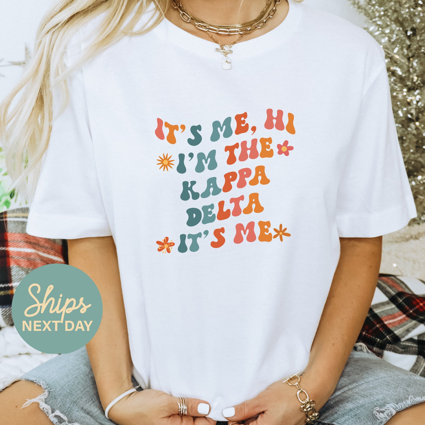 Kappa Delta Style Sorority T-shirt _ 36007g