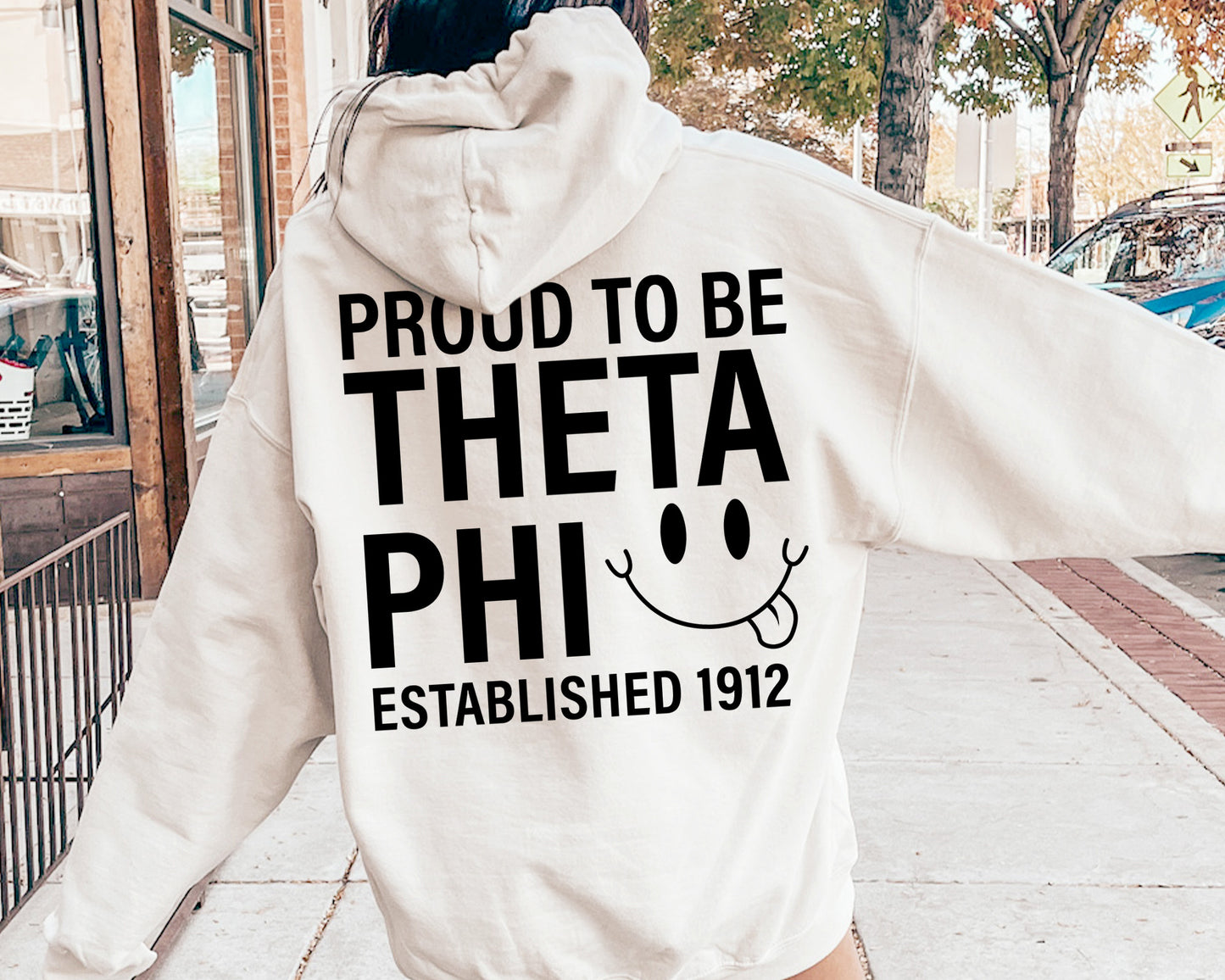 Theta Phi Alpha Proud to Be Sorority Hoodie _ 33152g