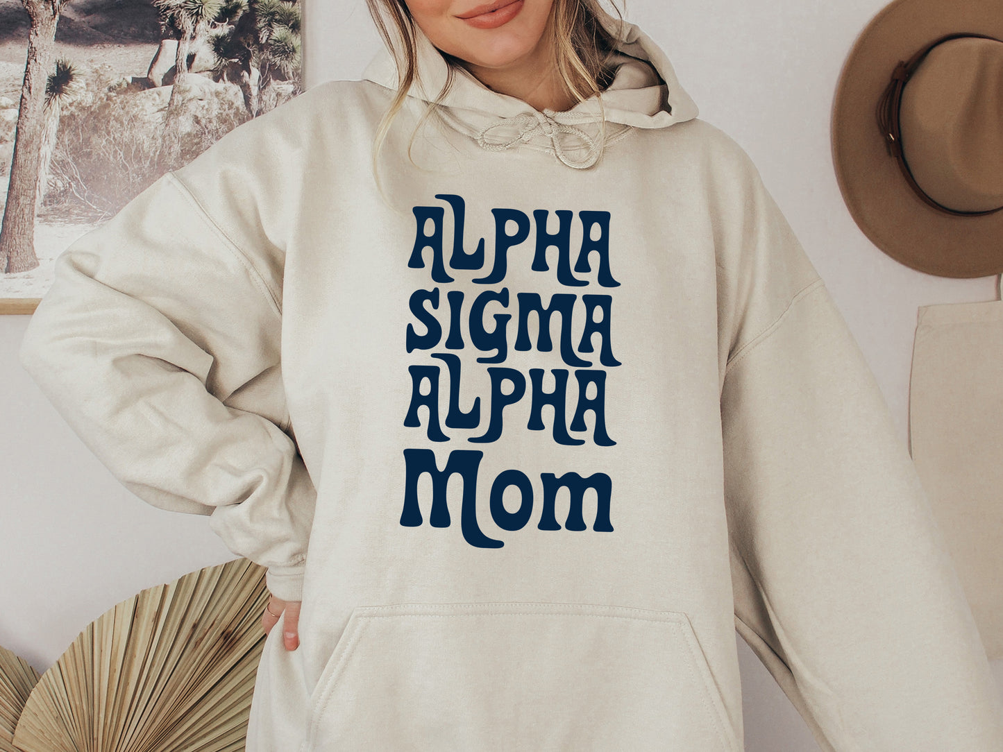Alpha Sigma Alpha Got it from my Mom Sorority Hoodie _ 3077g