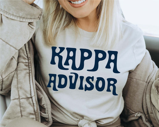 Kappa Kappa Gamma Best Advisor Sorority T-shirt _ 3114g