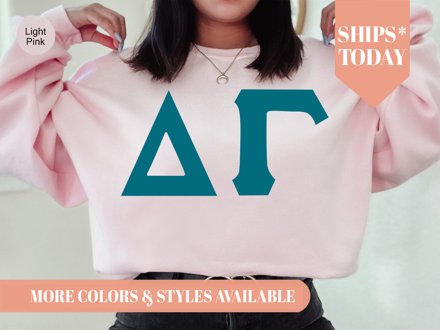 Delta Gamma Back to the Basics Sorority Sweatshirt _ 633g