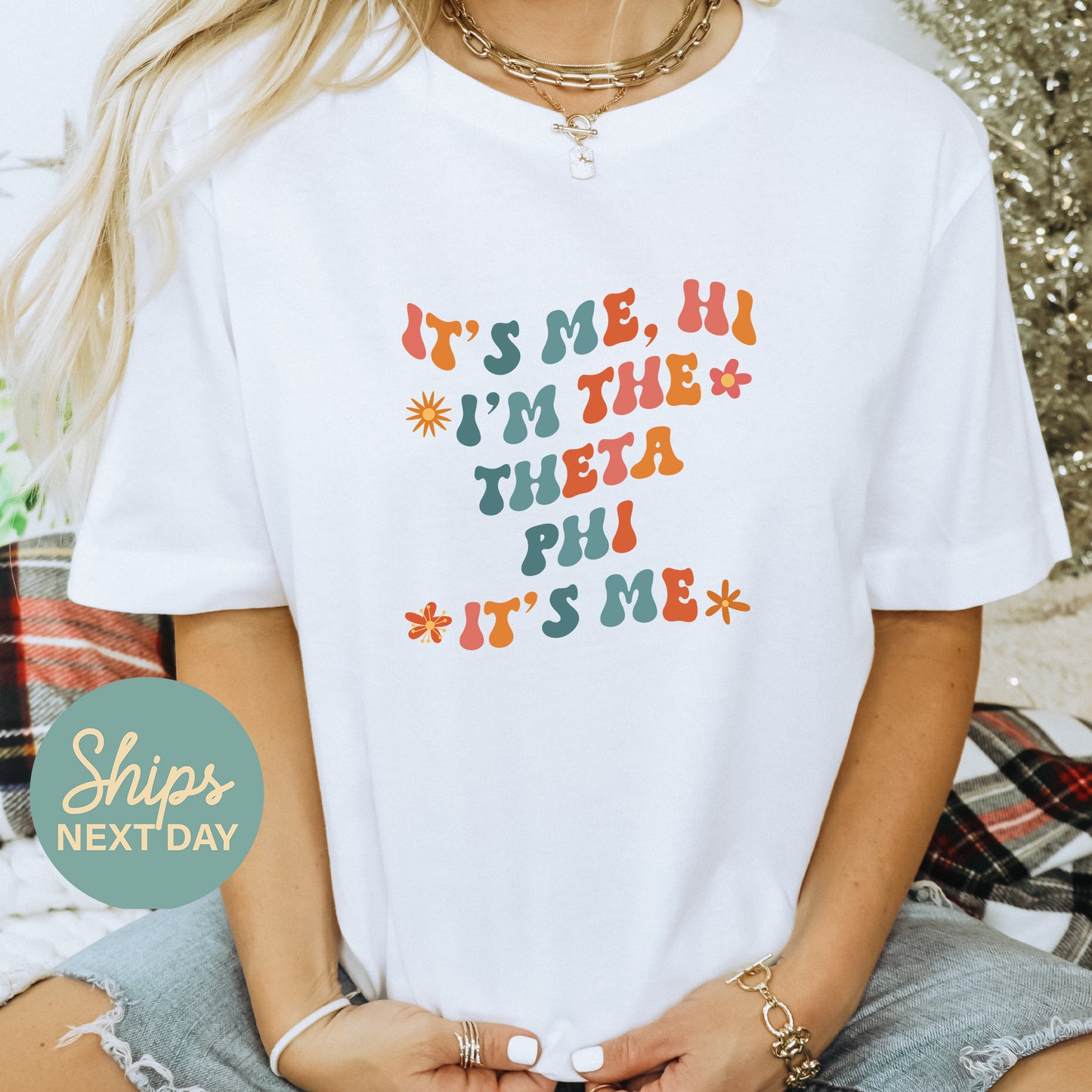 Theta Phi Alpha Style Sorority T-shirt _ 36015g