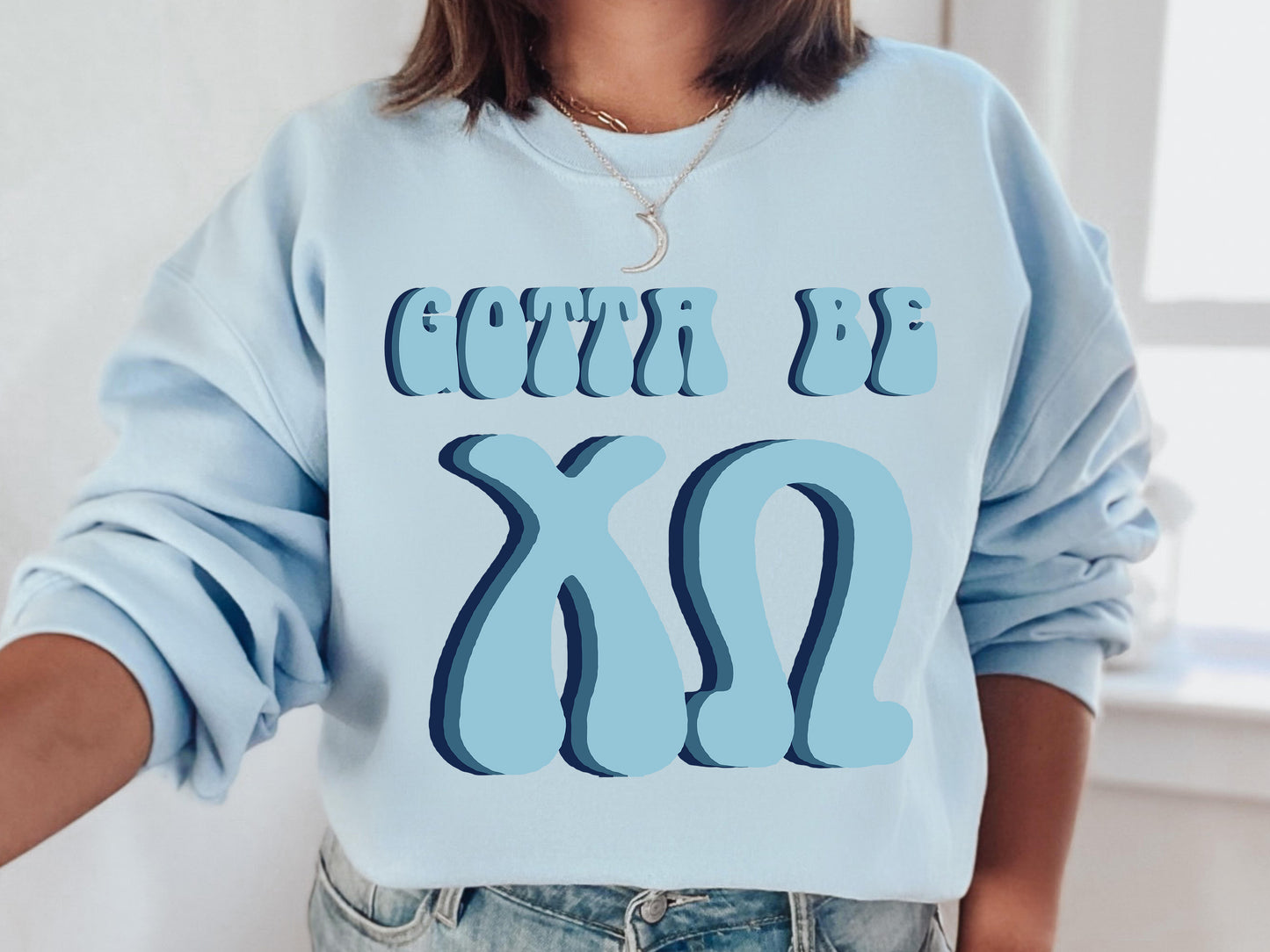 Chi Omega They've Gotta Be Sorority Sweatshirt _ 345g