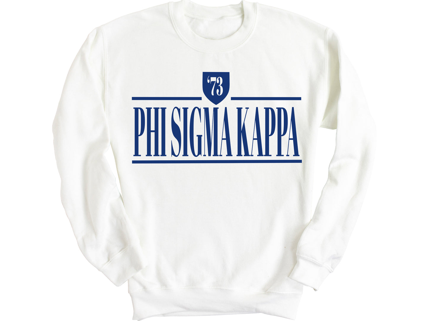 Phi Sigma Kappa Shield Fraternity Sweatshirt _ 1200g