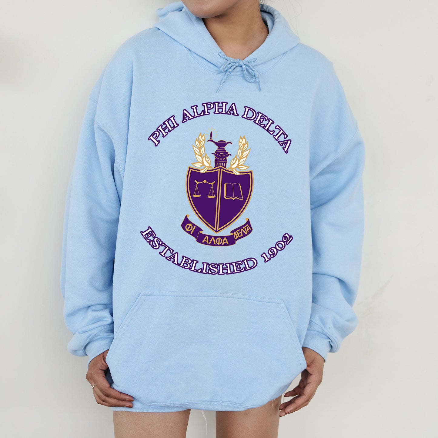 Phi Alpha Delta Iconic Insignia COED Hoodie _ 35672g