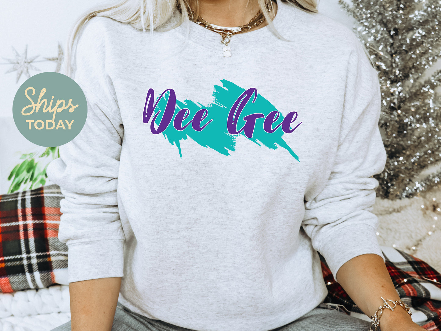Delta Gamma Paint Party Sorority Sweatshirt _ 4483g
