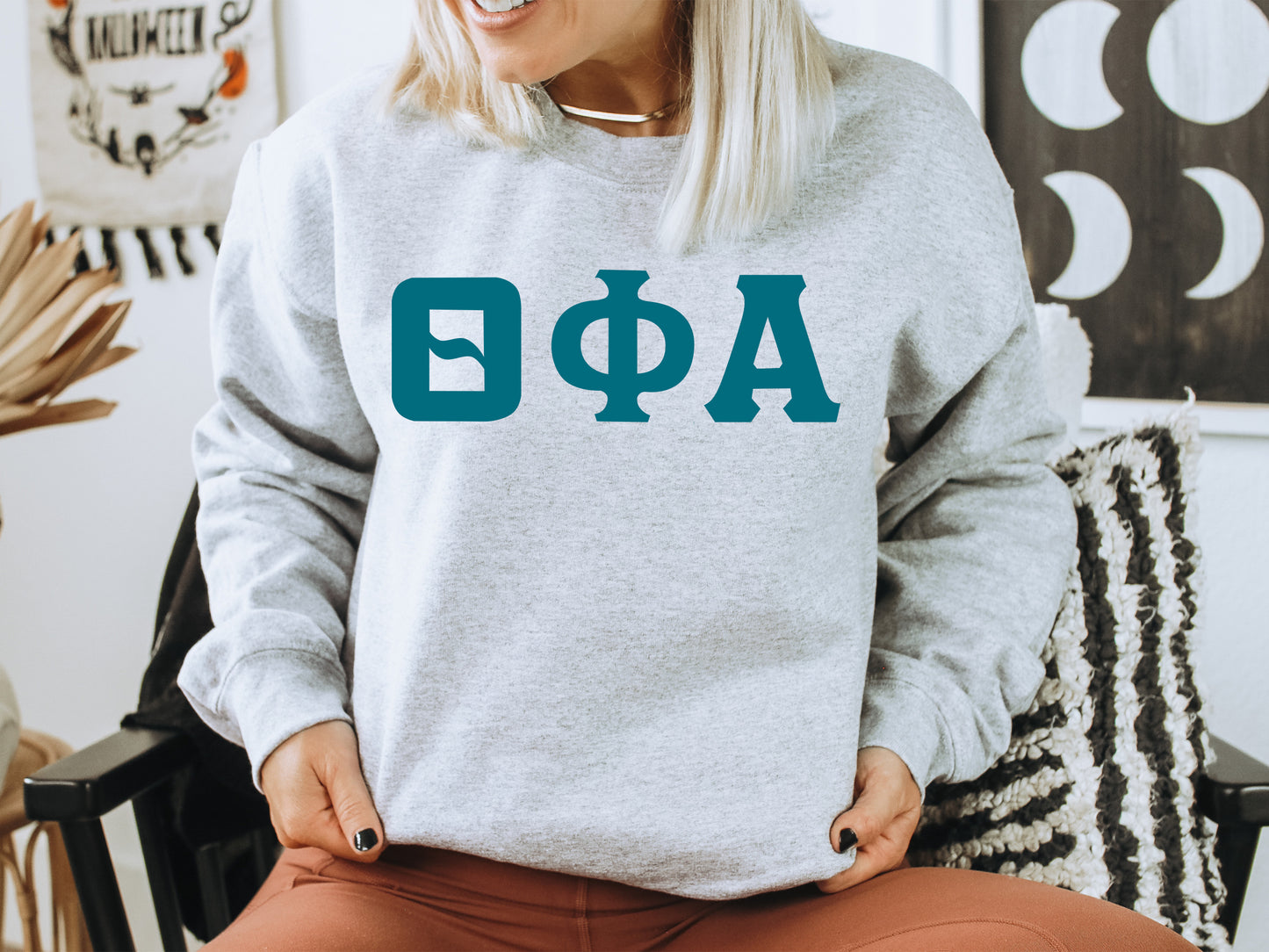 Theta Phi Alpha Back to the Basics Sorority Sweatshirt _ 646g
