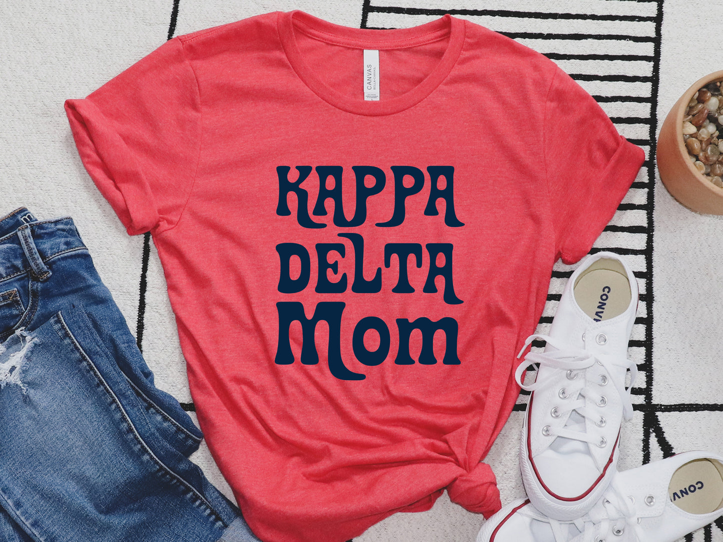Kappa Delta Got it from my Mom Sorority T-shirt _ 3087g