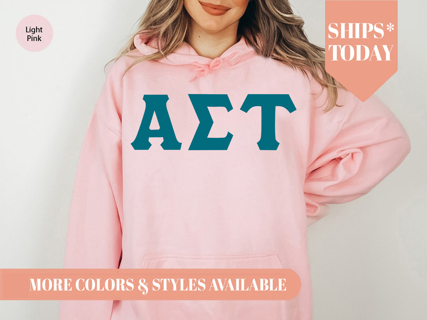 Alpha Sigma Tau Back to the Basics Sorority Hoodie _ 629g