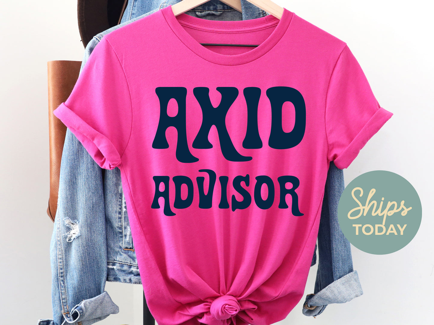 Alpha Xi Delta Best Advisor Sorority T-shirt _ 3105g
