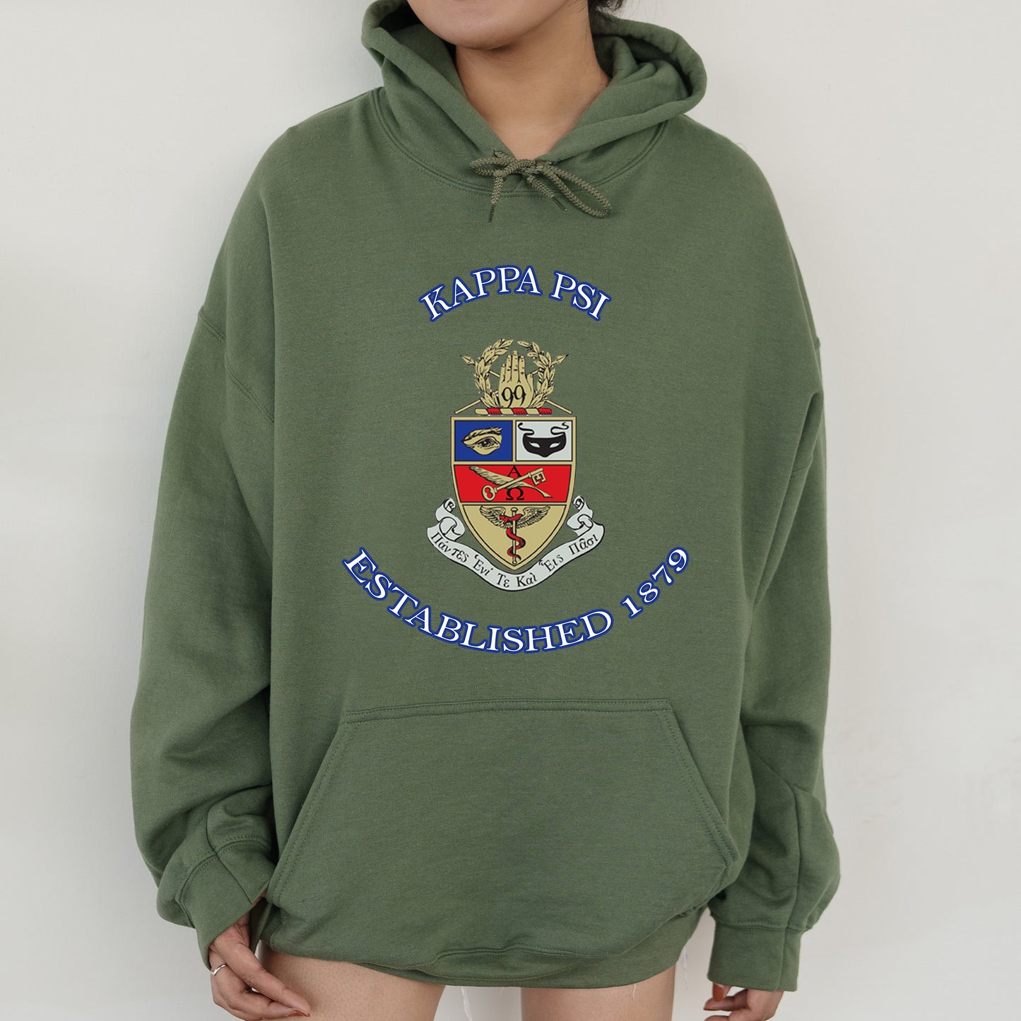 Kappa Psi Iconic Insignia COED Hoodie _ 35670g