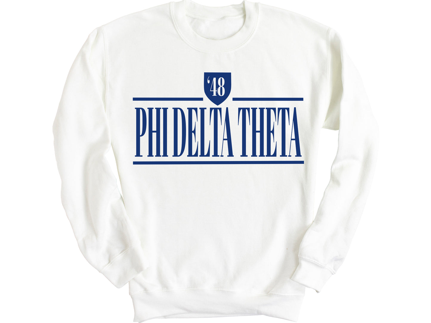 Phi Delta Theta Shield Fraternity Sweatshirt _ 1197g