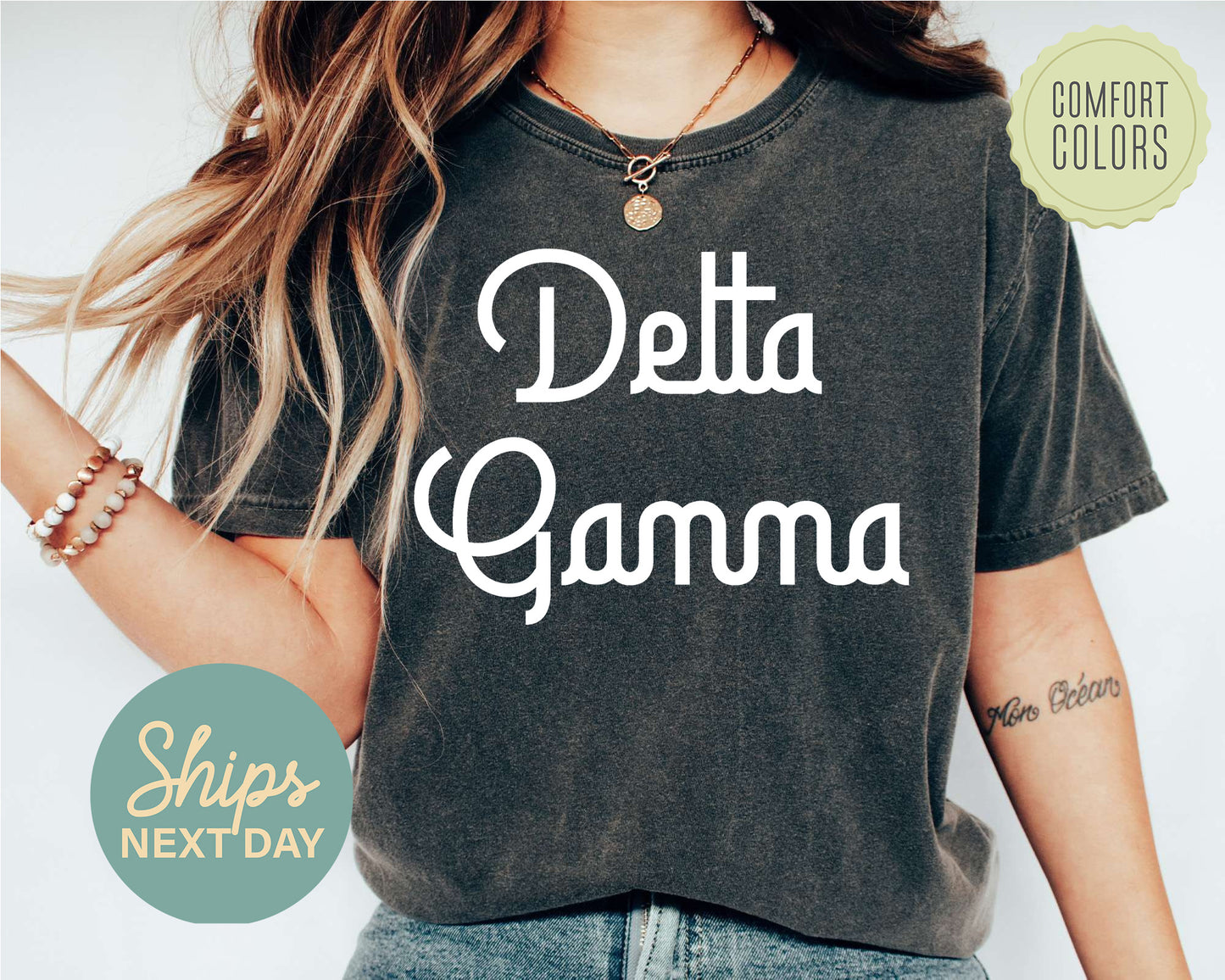 Delta Gamma All About That Pop Comfort Colors Sorority T-shirt _ 2692g