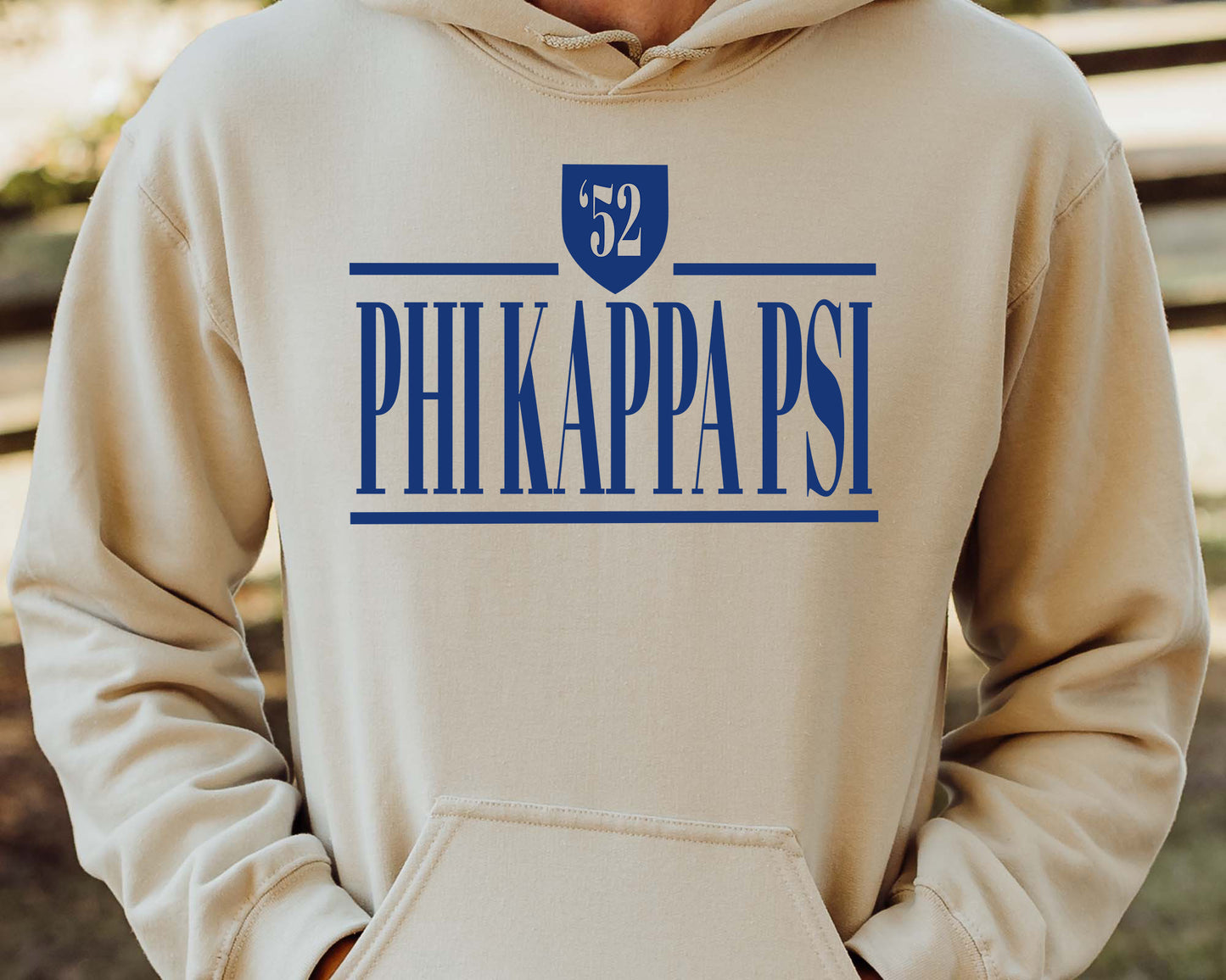 Phi Kappa Psi Shield Fraternity Hoodie _ 1198g