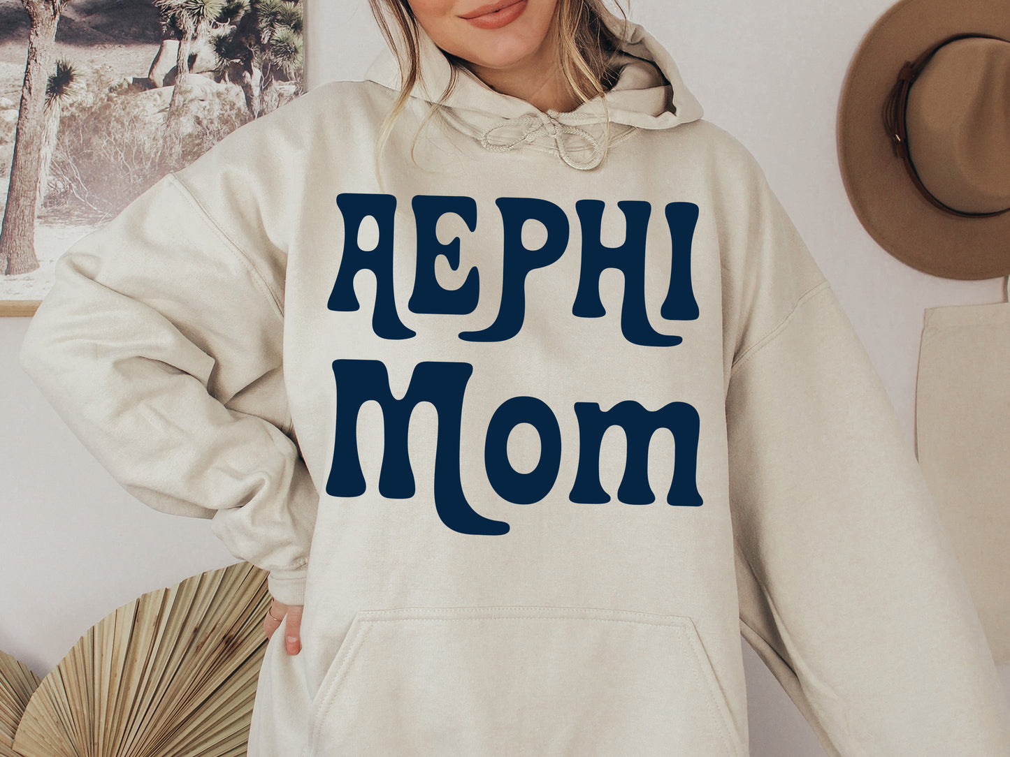 Alpha Epsilon Phi Got it from my Mom Sorority Hoodie _ 3073g