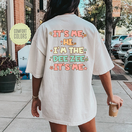 Delta Zeta Signature Chic Comfort Colors Sorority T-shirt _ 35978g