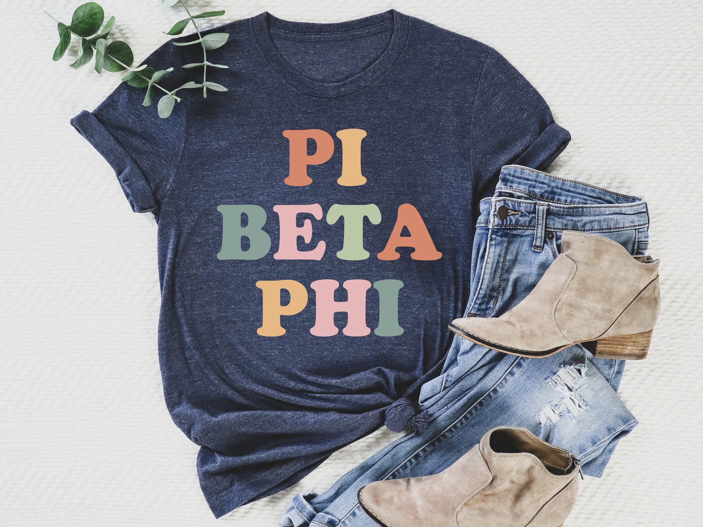 Pi Beta Phi Bright and Proud Sorority T-shirt _ 434g