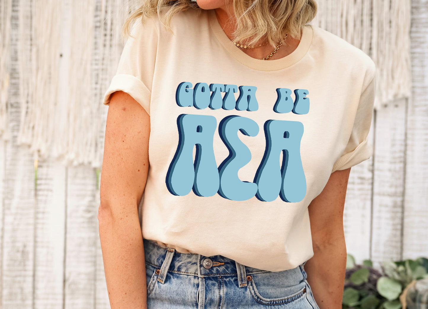 Alpha Sigma Alpha They've Gotta Be Sorority T-shirt _ 342g