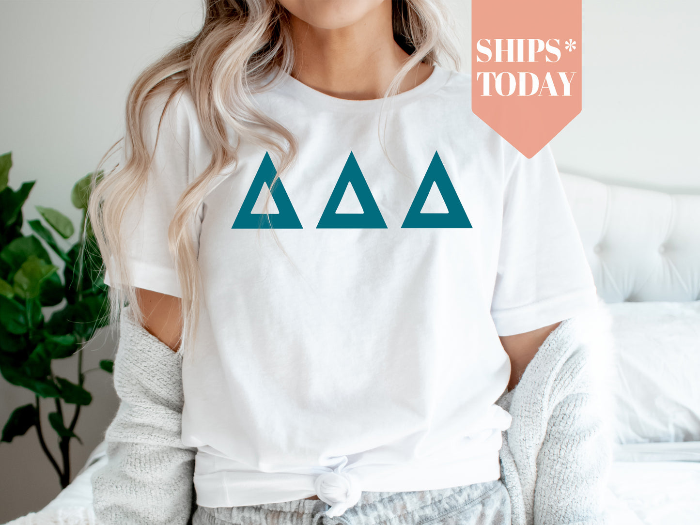 Delta Delta Delta Back to the Basics Sorority T-shirt _ 632g