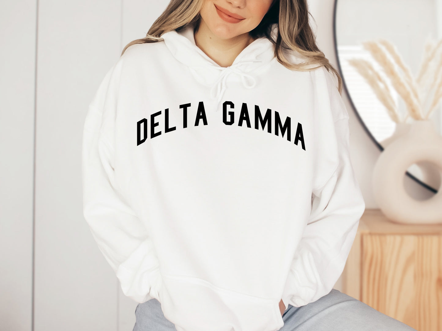 Delta Gamma Just Bold Sorority Hoodie _ 2380g