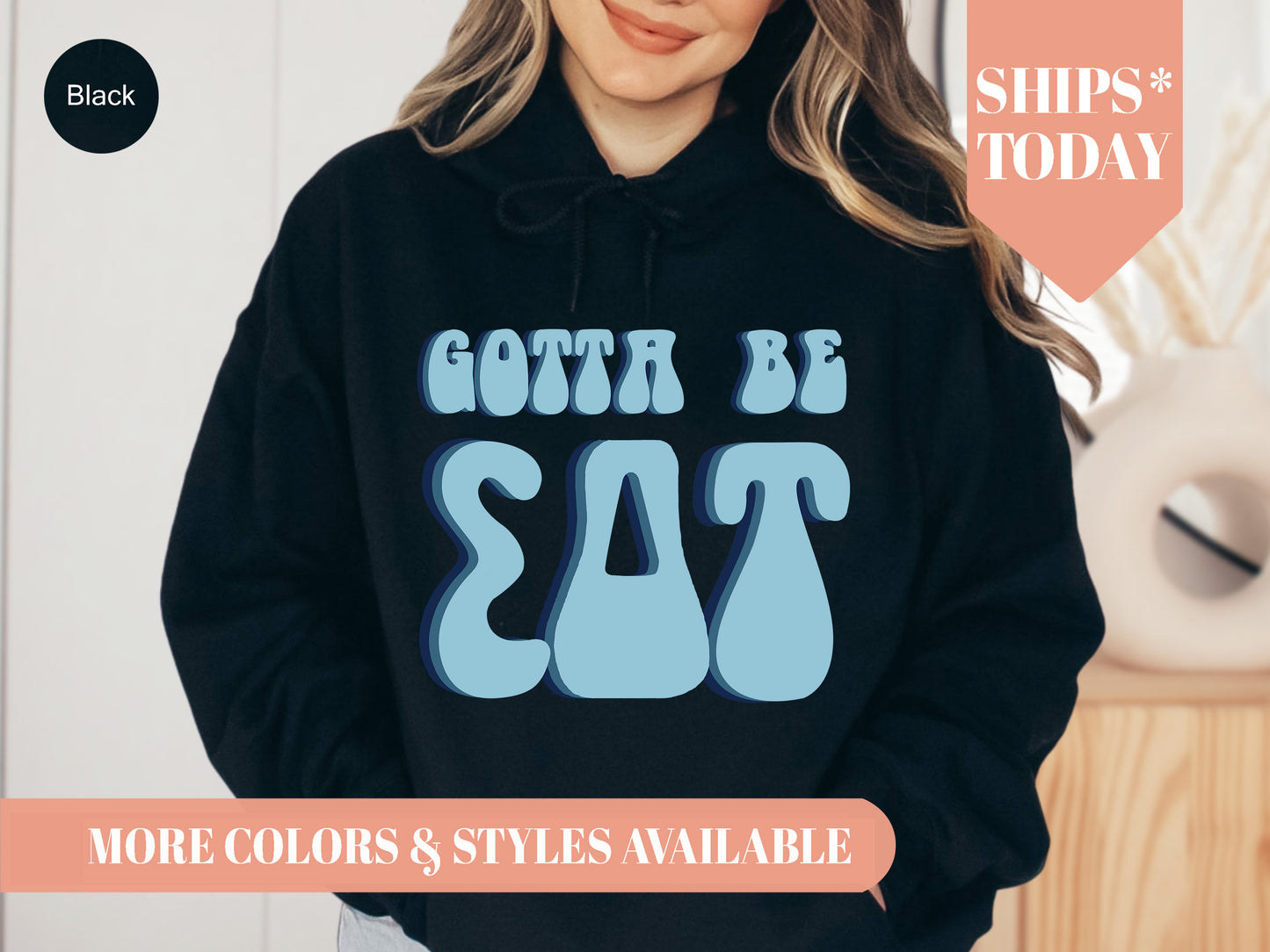 Sigma Delta Tau They've Gotta Be Sorority Hoodie _ 357g