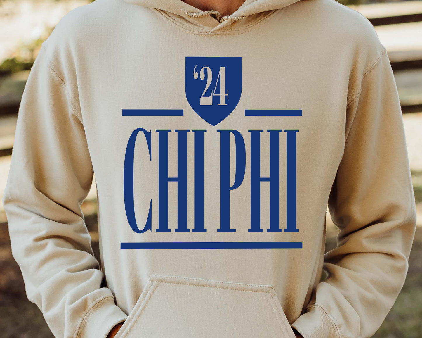 Chi Phi Shield Fraternity Hoodie _ 1188g