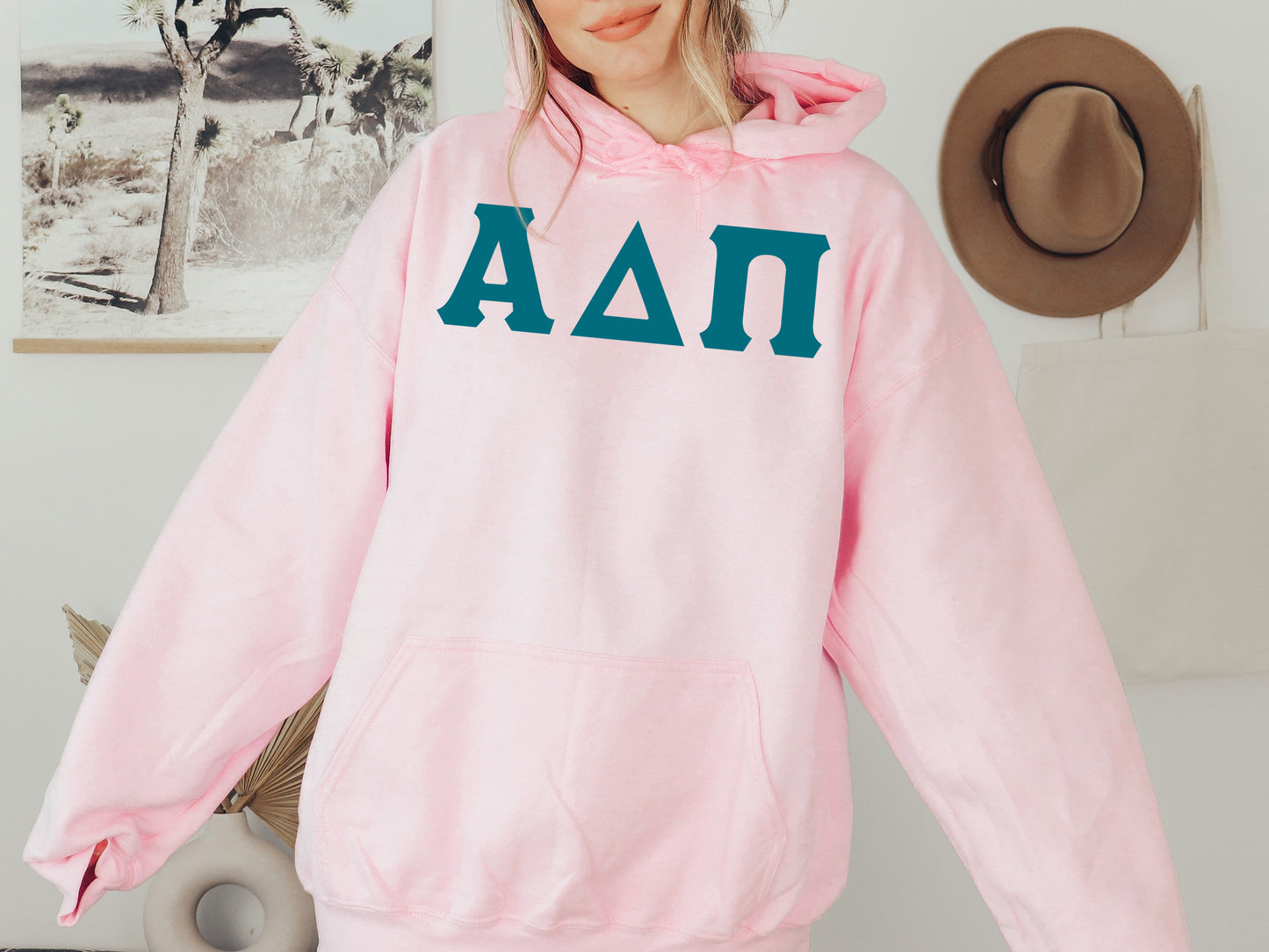Alpha Delta Pi Back to the Basics Sorority Hoodie _ 623g