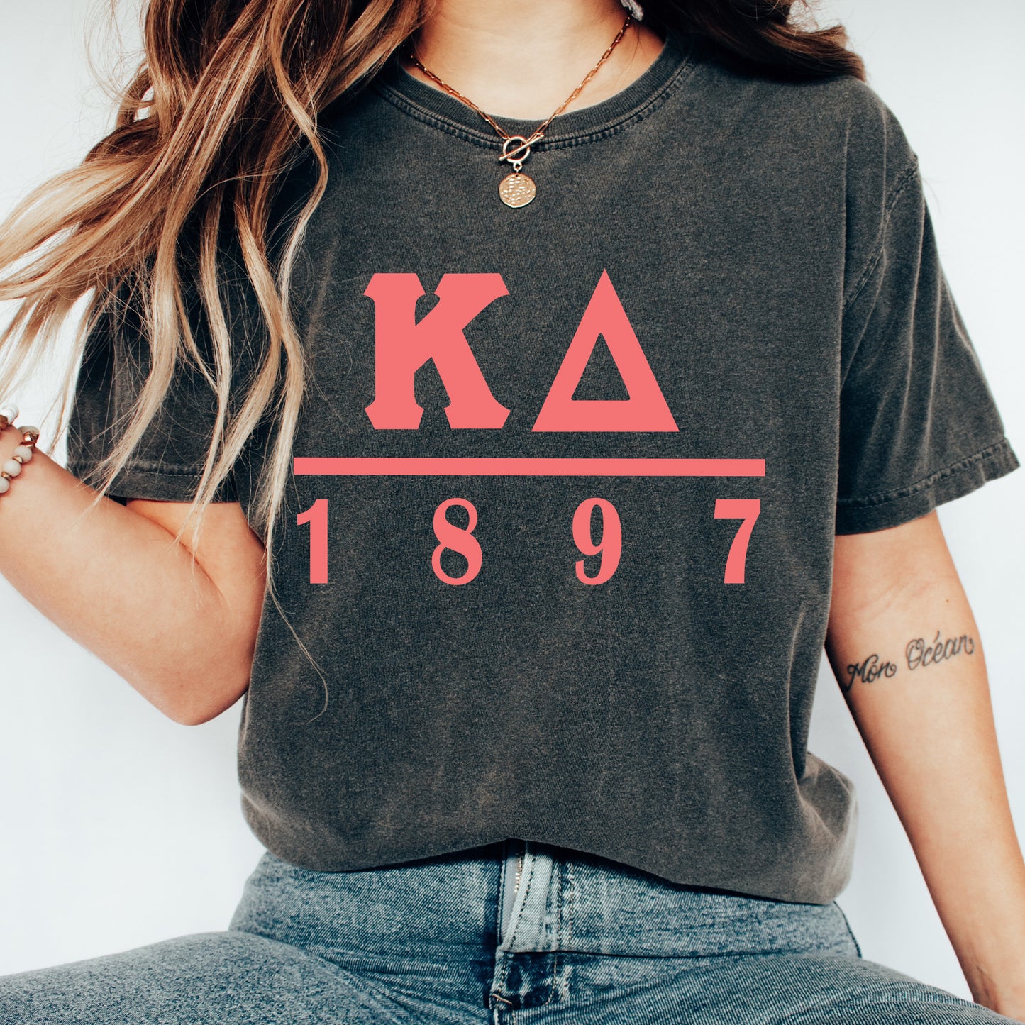 Kappa Delta Monochromatic Sorority T-shirt _ 30859g