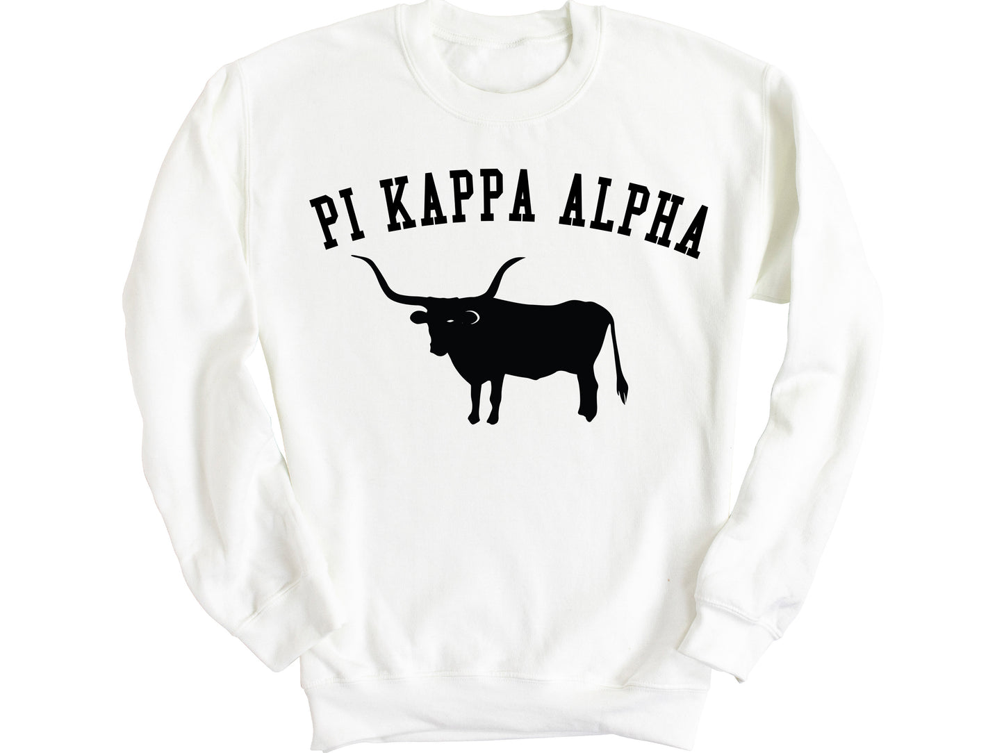 Pi Kappa Alpha Long Horn Fraternity Sweatshirt _ 1542g