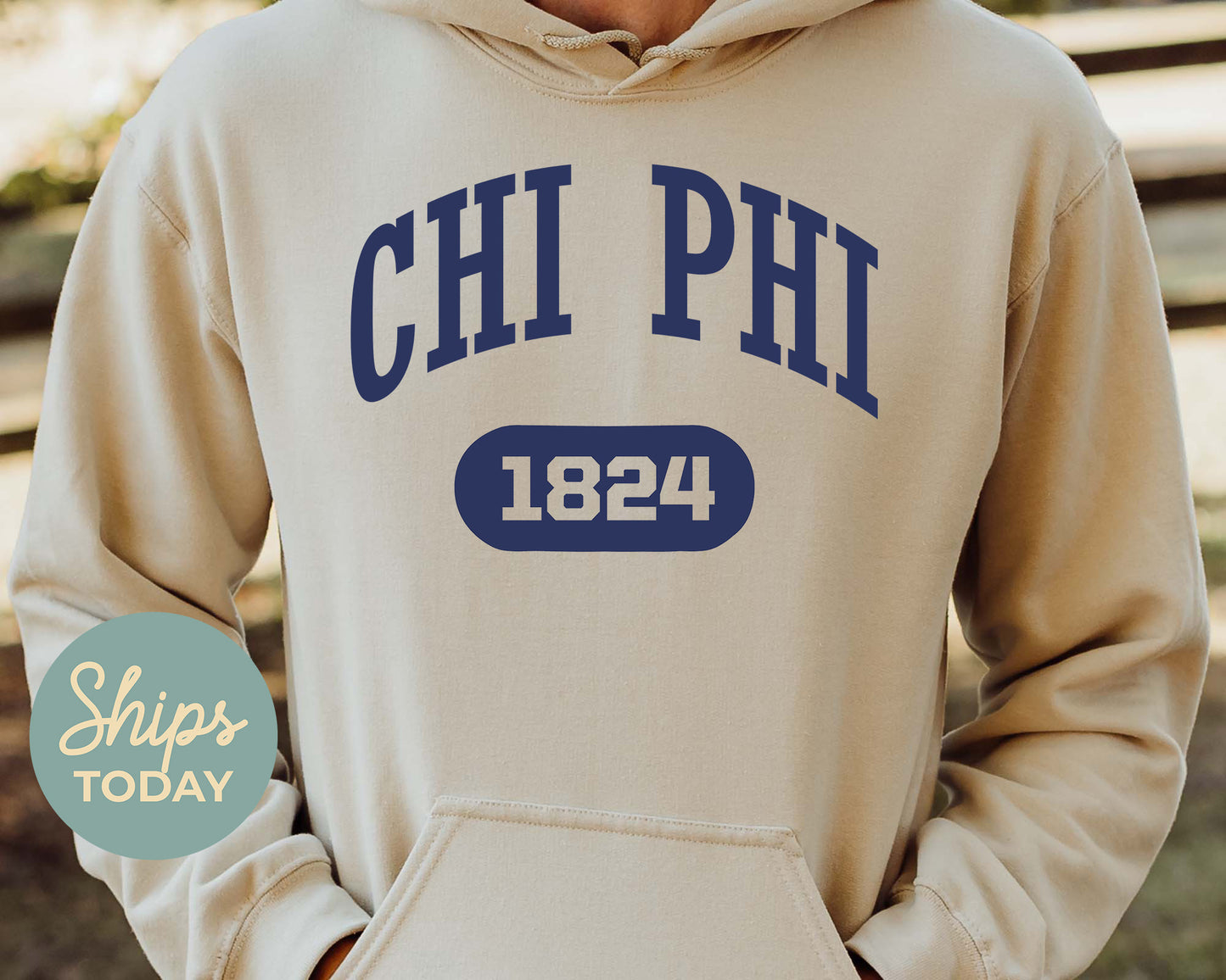 Chi Phi Fraternal Arch Fraternity Hoodie _ 913g