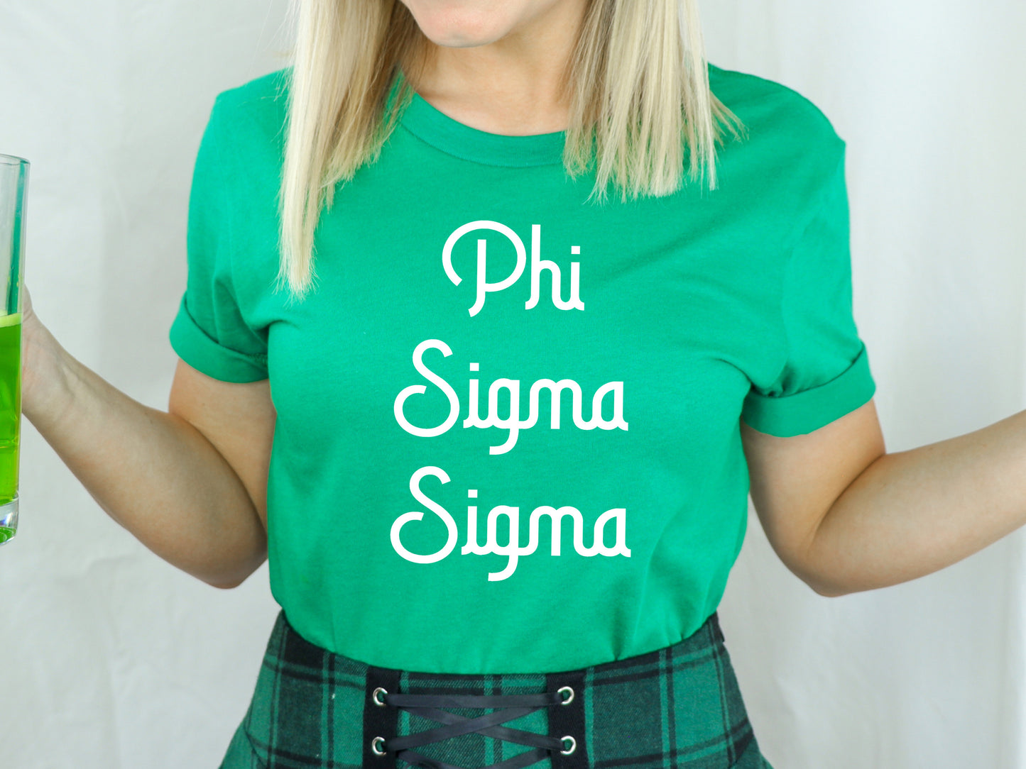 Phi Sigma Sigma All About That Pop Sorority T-shirt _ 2700g