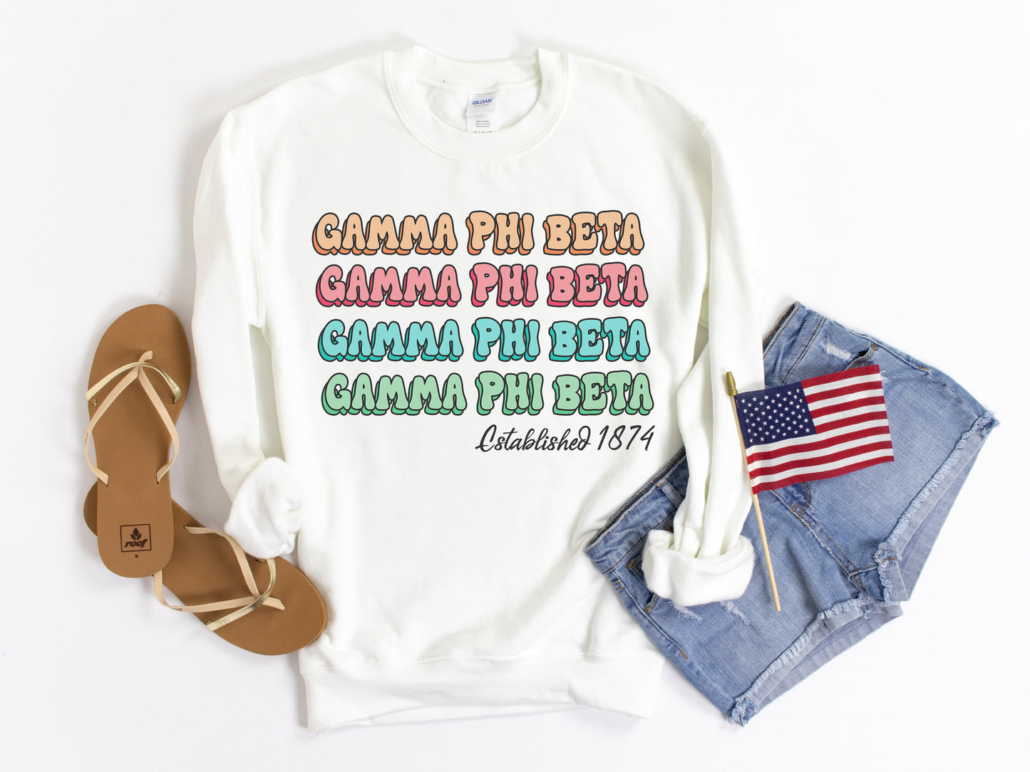 Gamma Phi Beta Lucy Sorority Sweatshirt _ 272g
