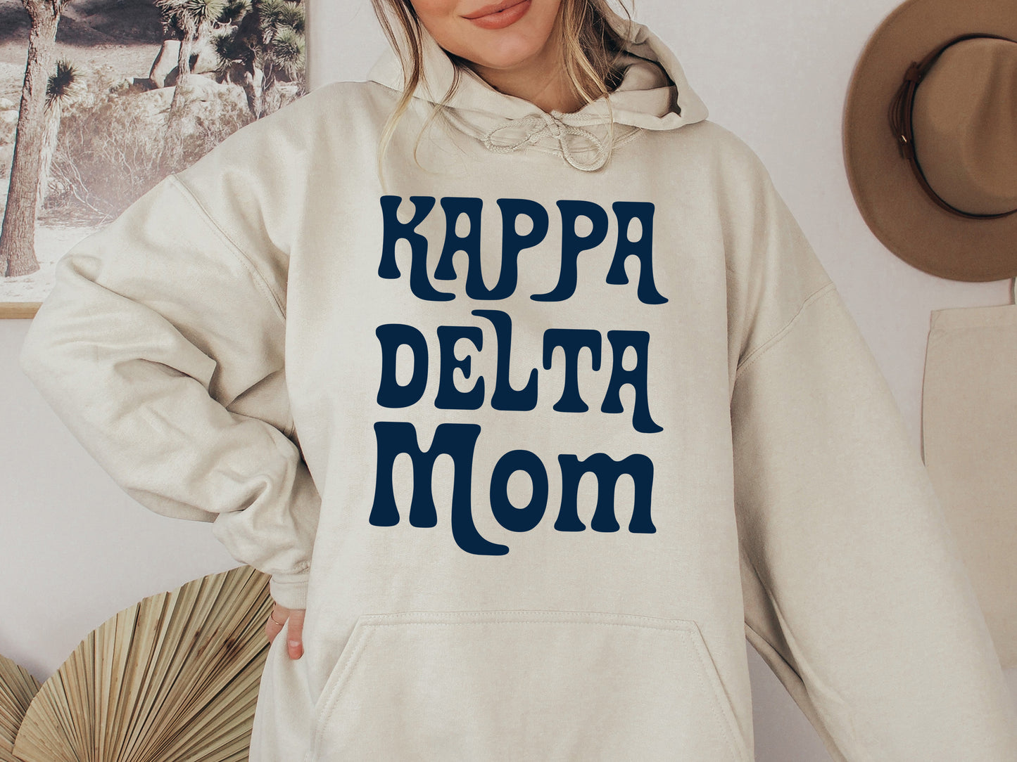Kappa Delta Got it from my Mom Sorority Hoodie _ 3087g