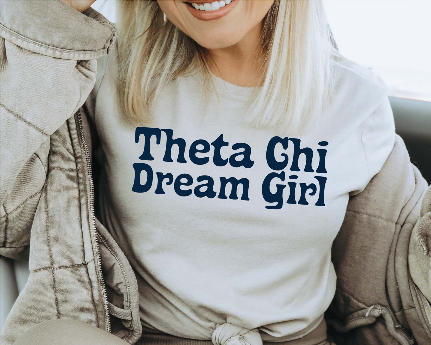 Theta Chi Trendy Sweetheart Fraternity T-shirt _ 2017g