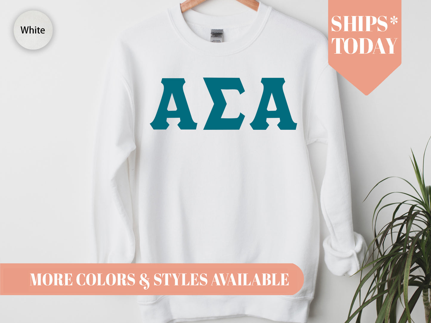 Alpha Sigma Alpha Back to the Basics Sorority Sweatshirt _ 628g