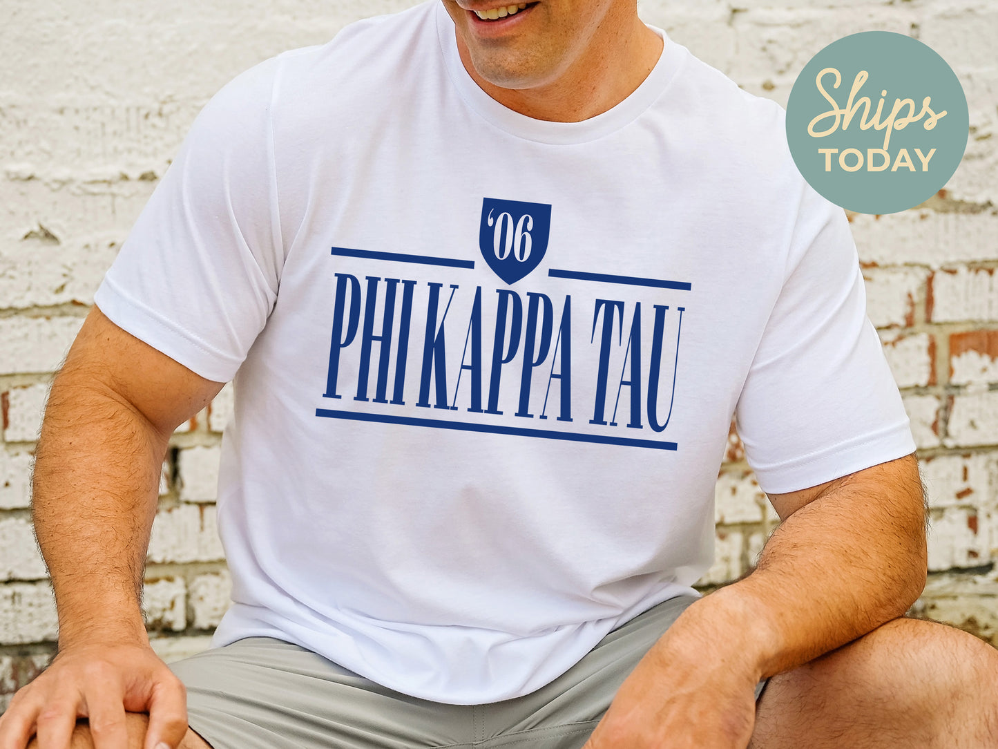 Phi Kappa Tau Shield Fraternity T-shirt _ 1199g