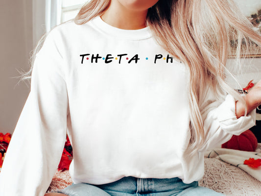 Theta Phi Alpha Friends Frenzy Sorority Sweatshirt _ 30670g