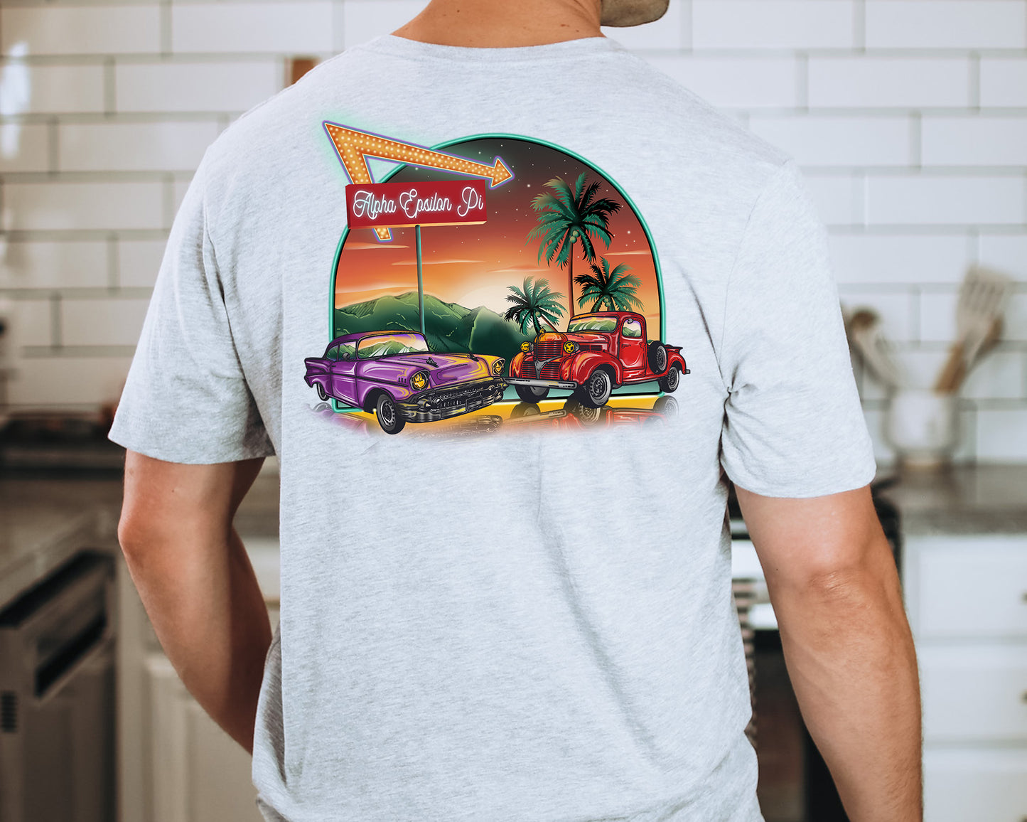 Alpha Epsilon Pi Vintage Retro Fraternity T-shirt _ 32627g
