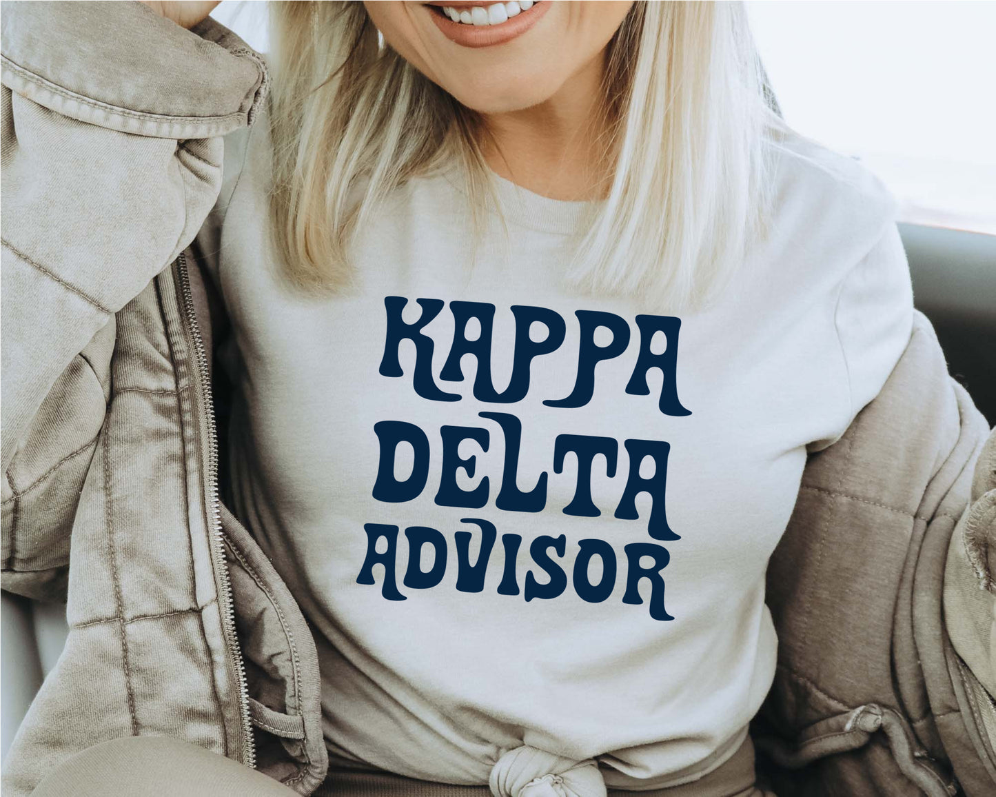 Kappa Delta Best Advisor Sorority T-shirt _ 3113g